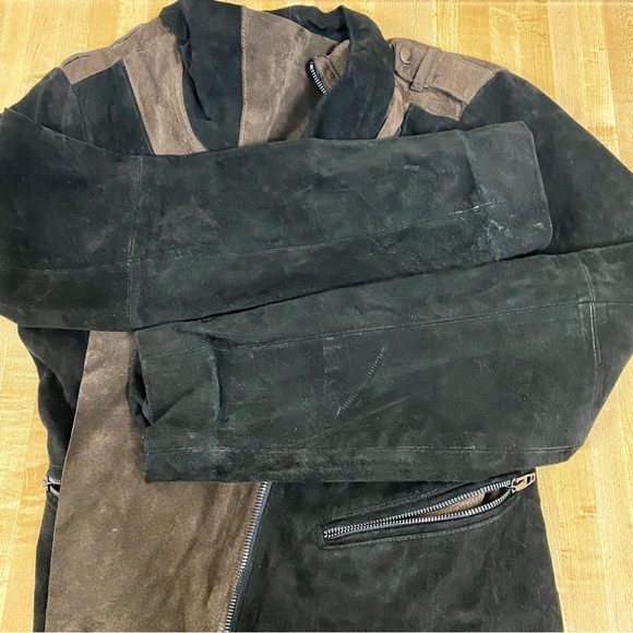 Blank NYC Leather Two Tone jacket - Picture 12 of 14